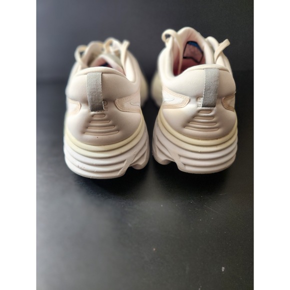 Hoka Bondi 8 Men's Running Shoes Light Beige Cream Size 13D - Picture 3 of 9